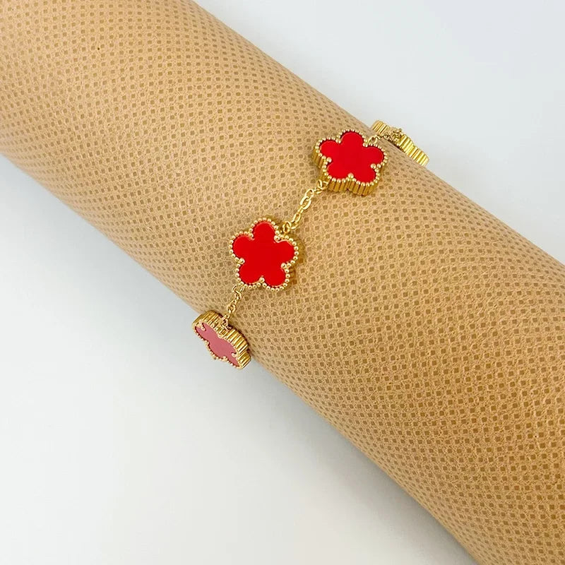 Victoria Four Clover Bracelet